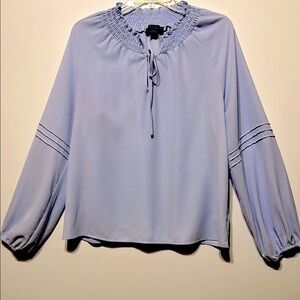 Light blue Long Sleeve Blouse * Pastel Spring Color